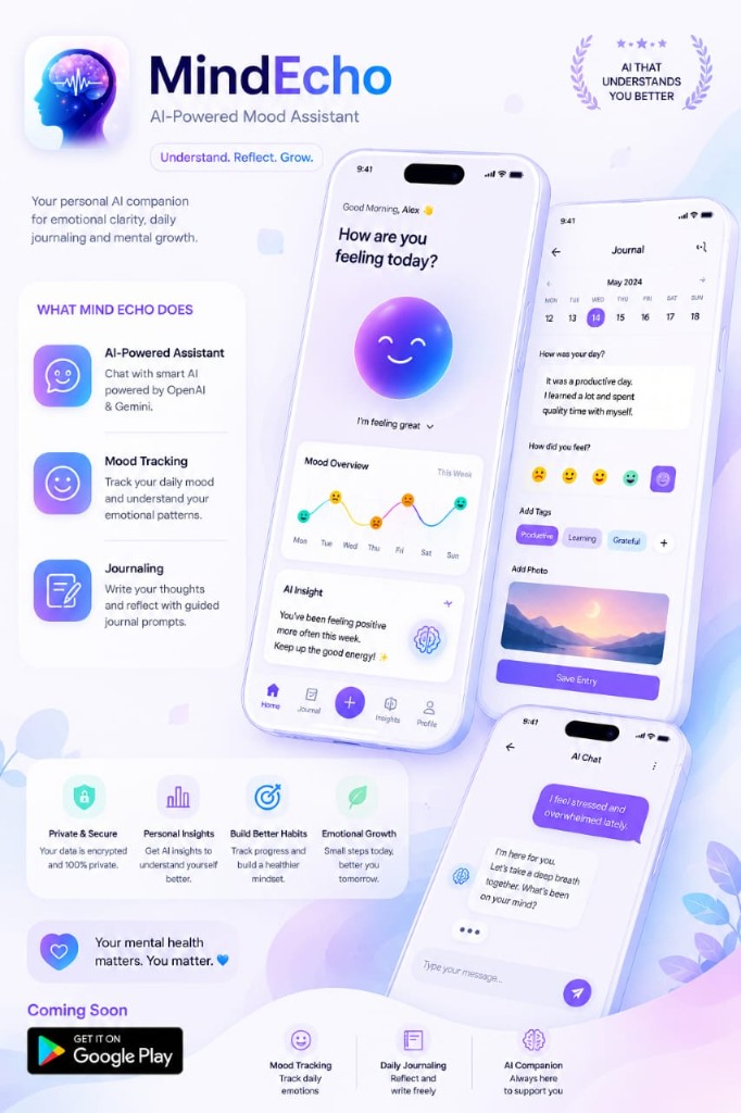 MindEcho app screenshot preview